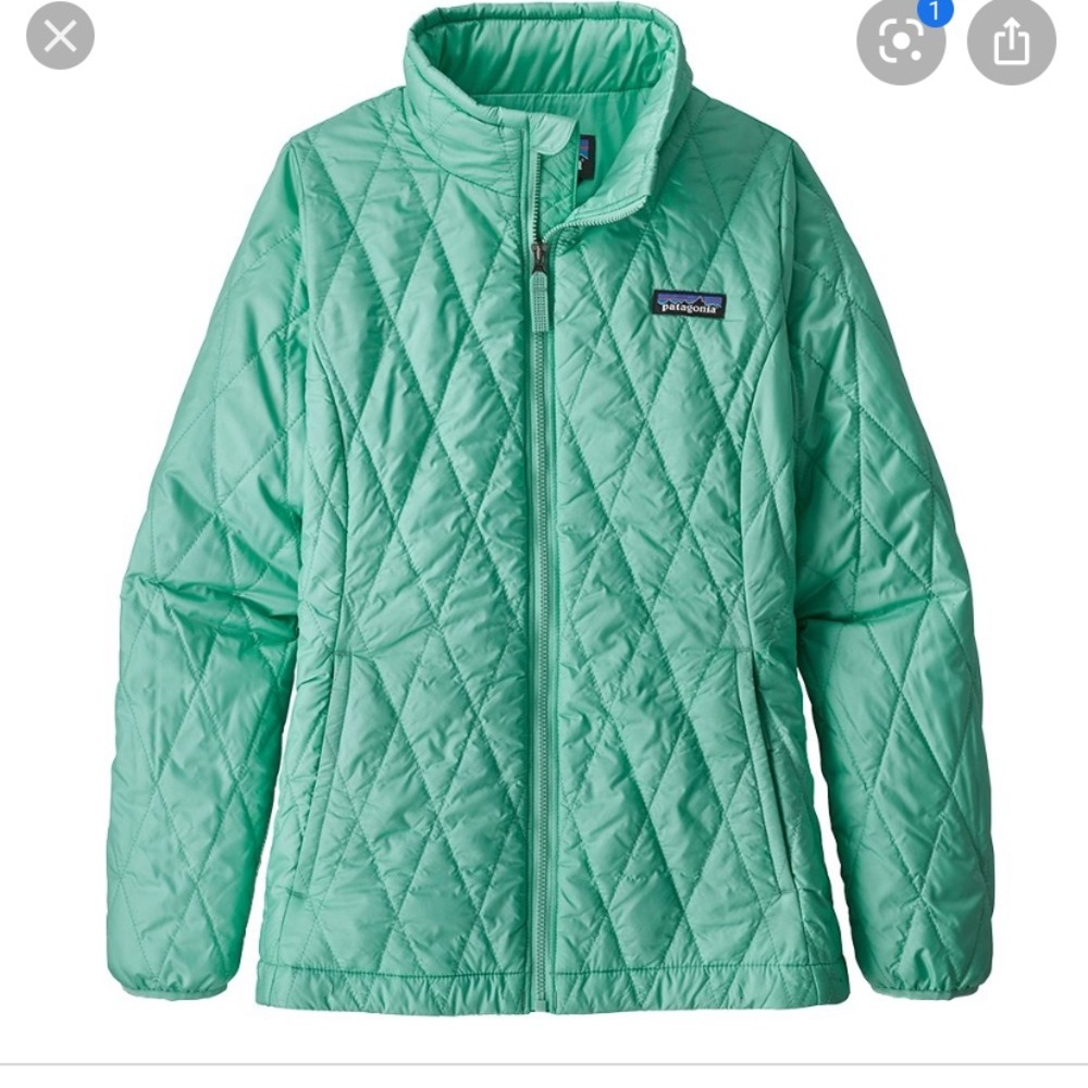 Nano Puff Patagonia Girls Zip up Jacket